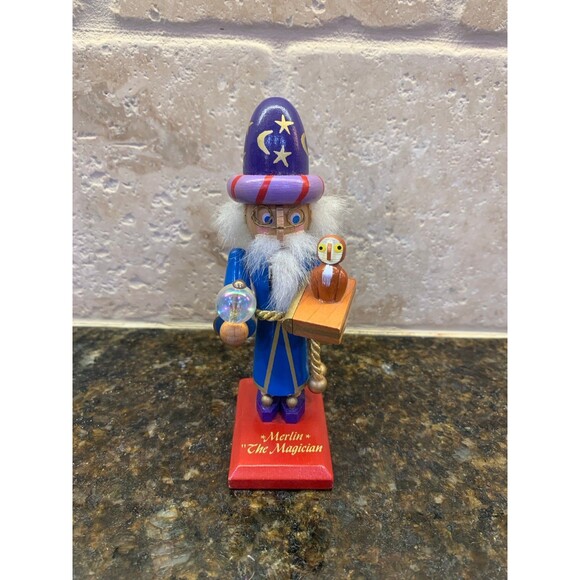 Steinbach Germany Merlin the Magician Nutcracker Limited Edition EUC - Picture 1 of 7